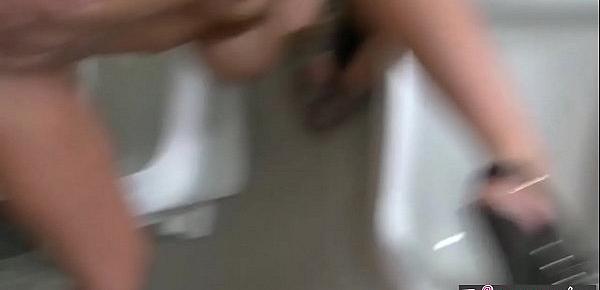  Naughty teacher (Mason Moore) fucks student in the bathroom for smoking - Twistys